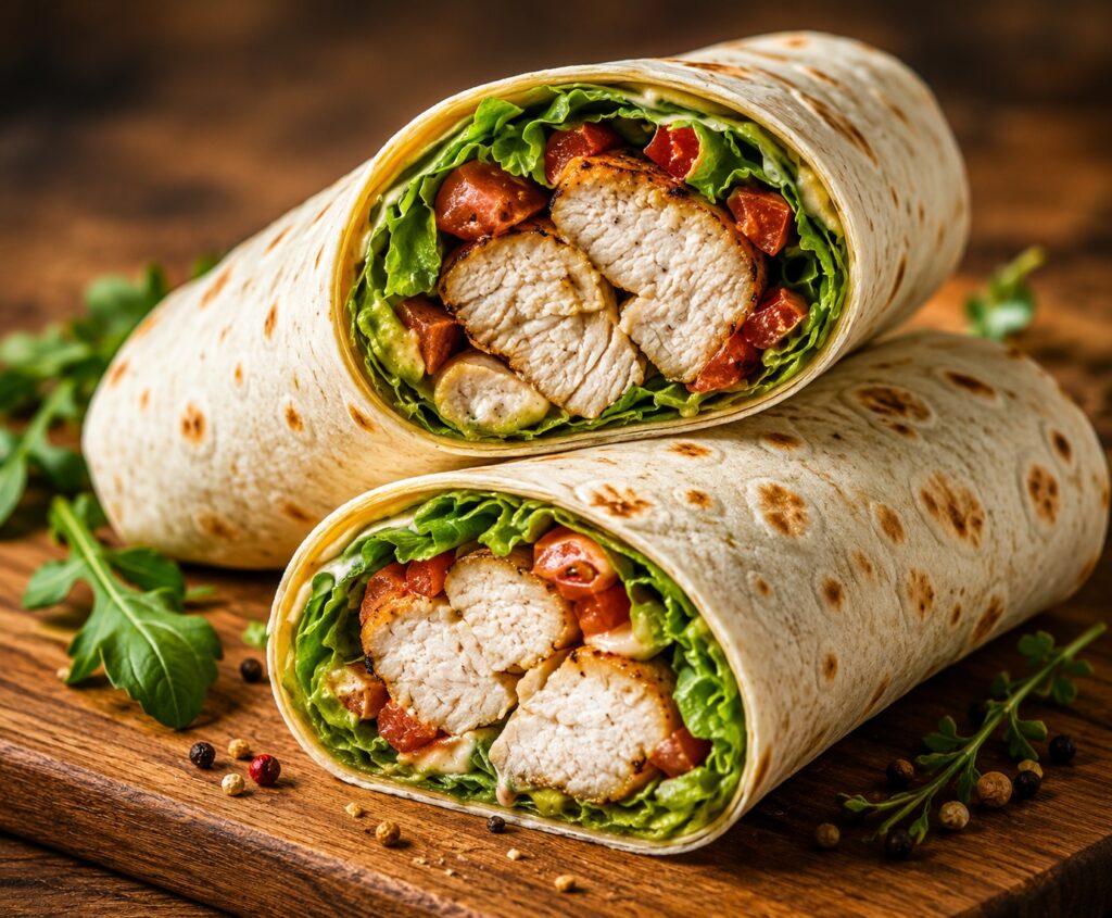 Chicken Pesto Wrap